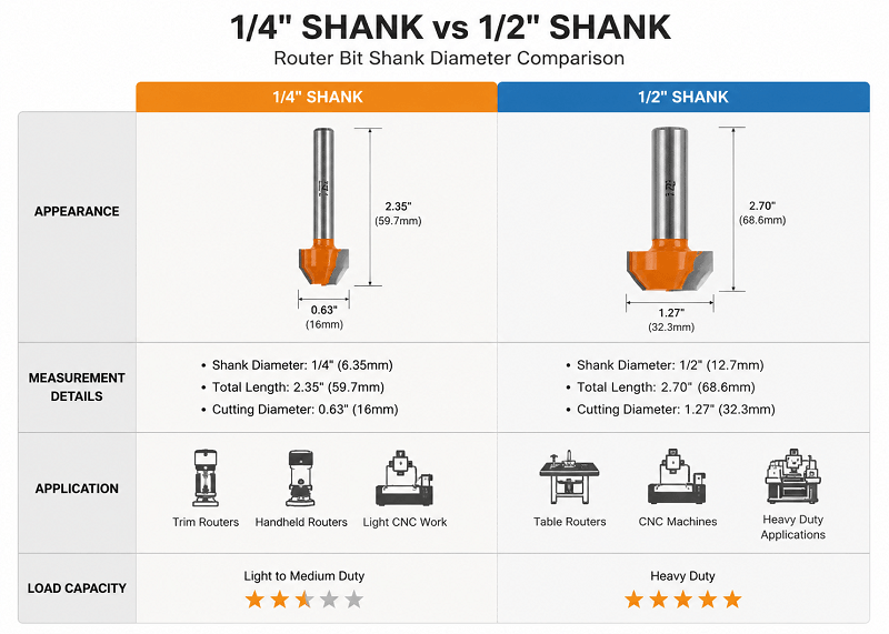 14 Router Bit Set vs 12 Router Bit Set